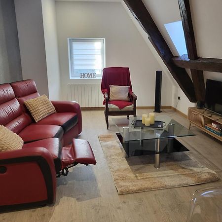 Au Coeur Du Val D'Argent Duplex Atypique A Sainte-Marie-Aux-Mines Apartment Luaran gambar