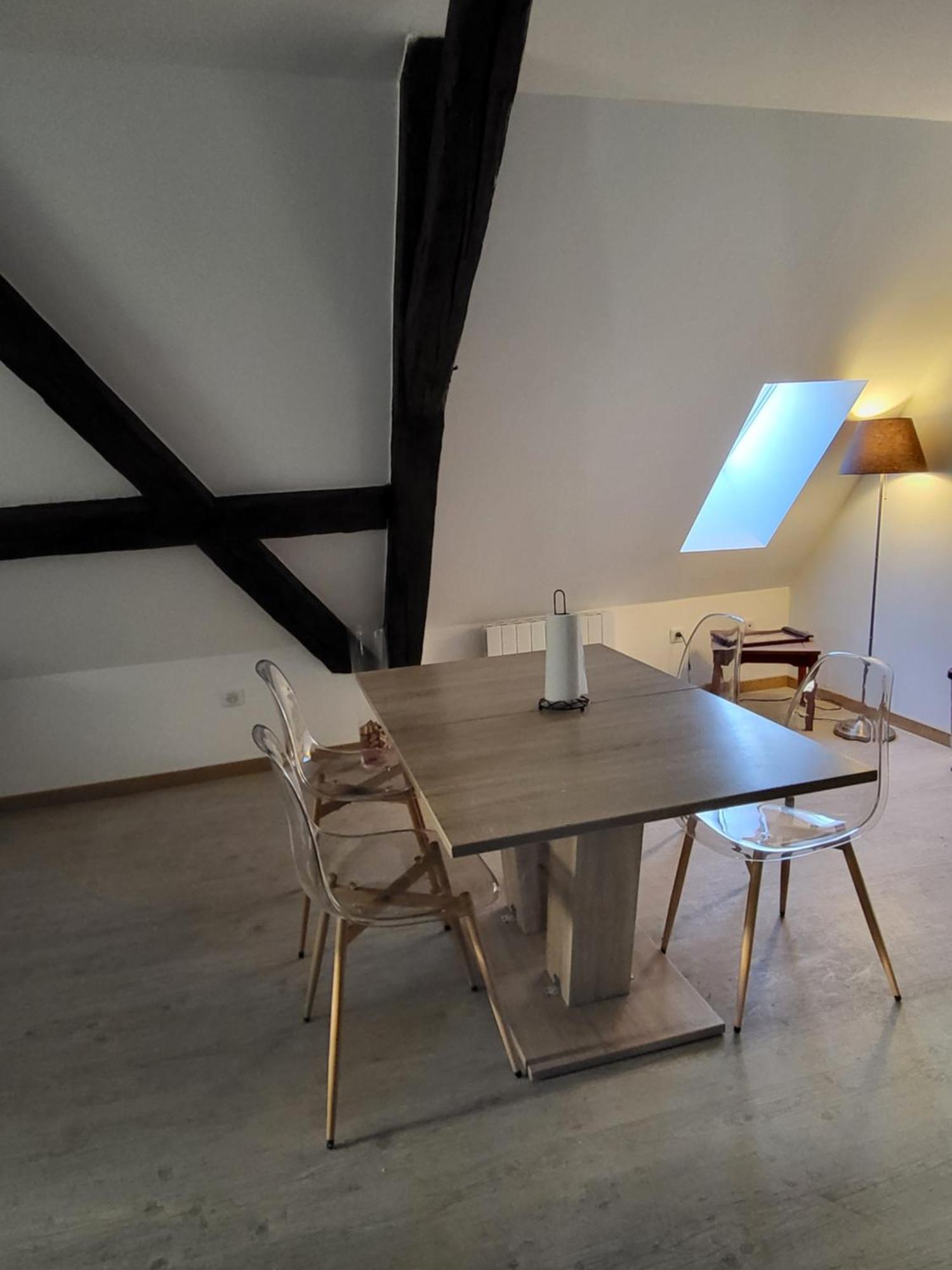 Au Coeur Du Val D'Argent Duplex Atypique A Sainte-Marie-Aux-Mines Apartment Luaran gambar